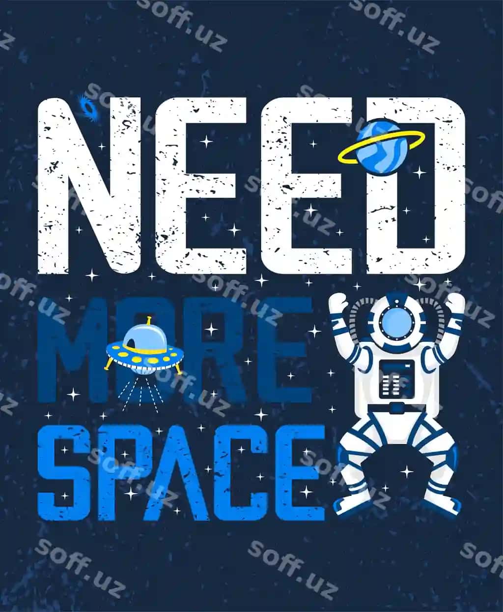 Ko'proq joy kerak tipografiya poster dizaynlari | Need more space typography poster designs