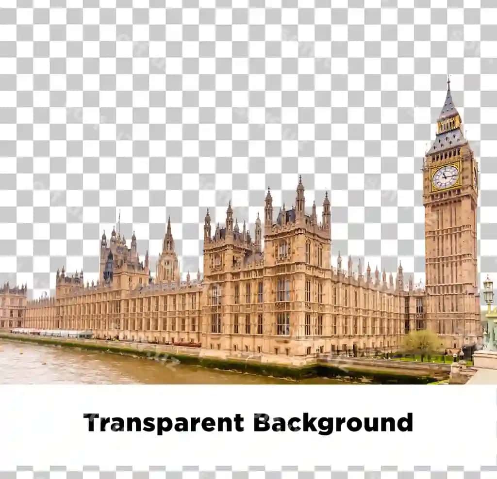 London shaffof fon bilan izolyatsiya qilingan | London isolated with transparent background