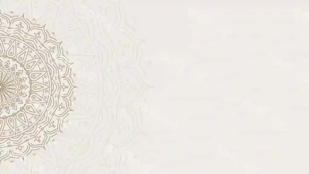 Oddiy hashamat bezatma mandala vektor fon | Simple luxury ornamental mandala vector background