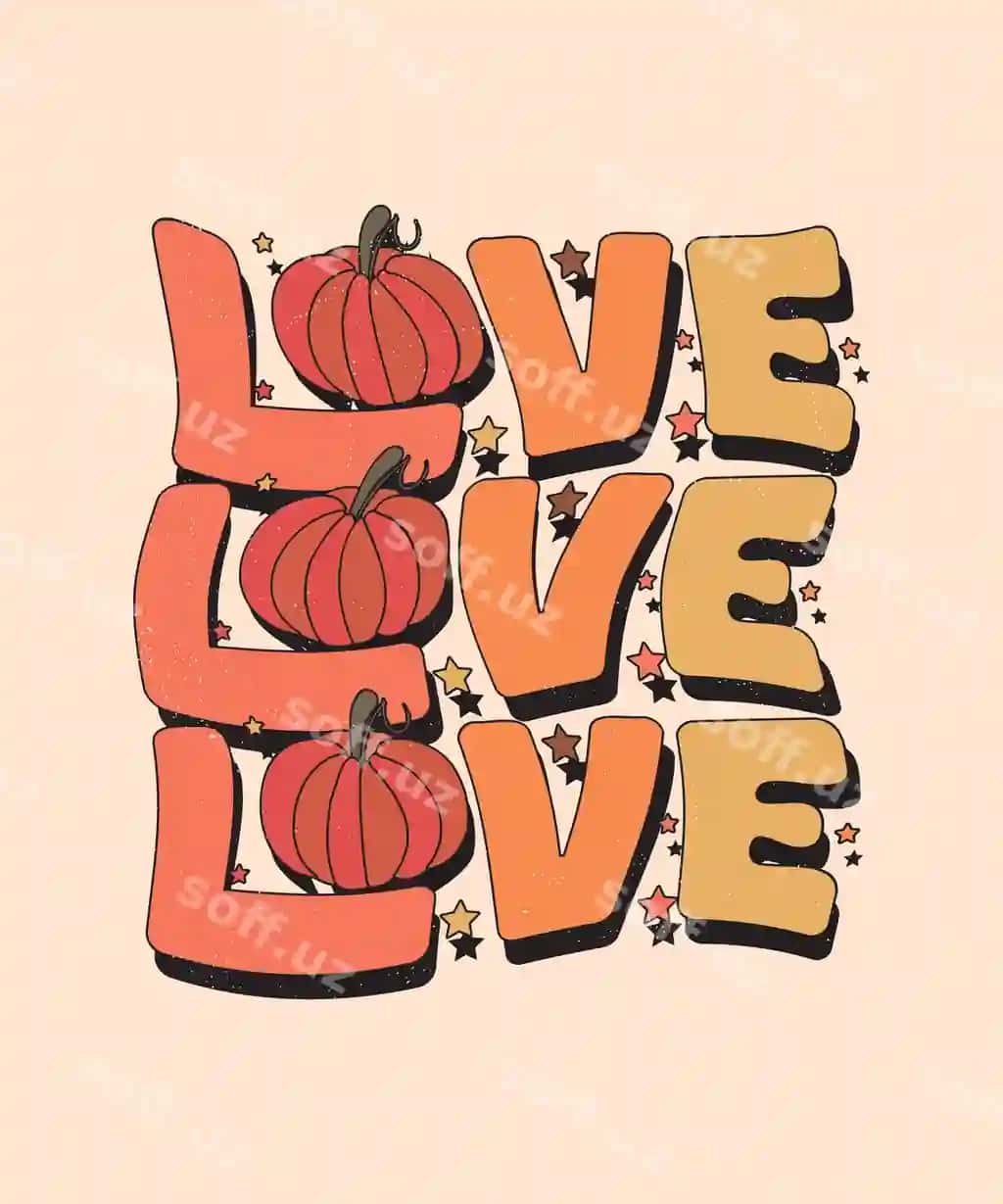 Qoofiya kuz tipografiya harflar dizayni shukr qilish harflari | Groovy fall autumn typography lettering design thanksgiving lettering