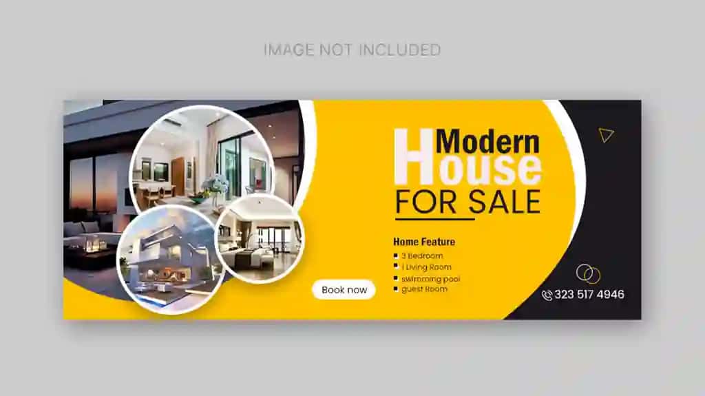 Raqamli marketing agentligi korporativ facebook qopqog'i shabloni | Digital marketing agency corporate facebook cover template