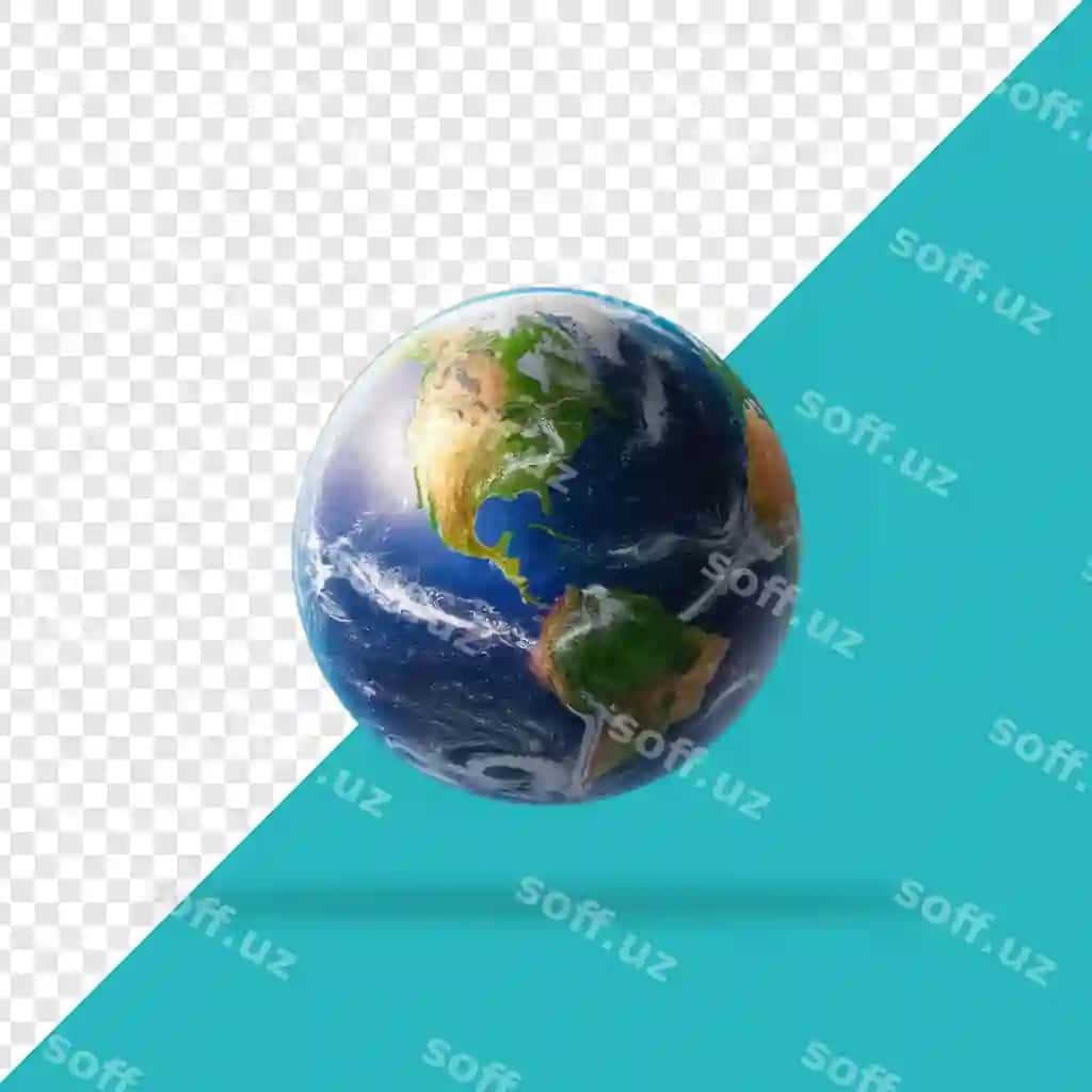 Bitta yer bitta kelajak shaffof 3d sozlash | One earth one future set transparent 3d