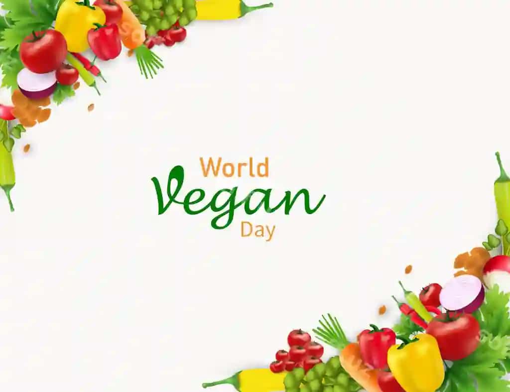 Dunyo vegan kun matn ovoshlar kartochkalar stikerlar | World vegan day text veggies cards stickers