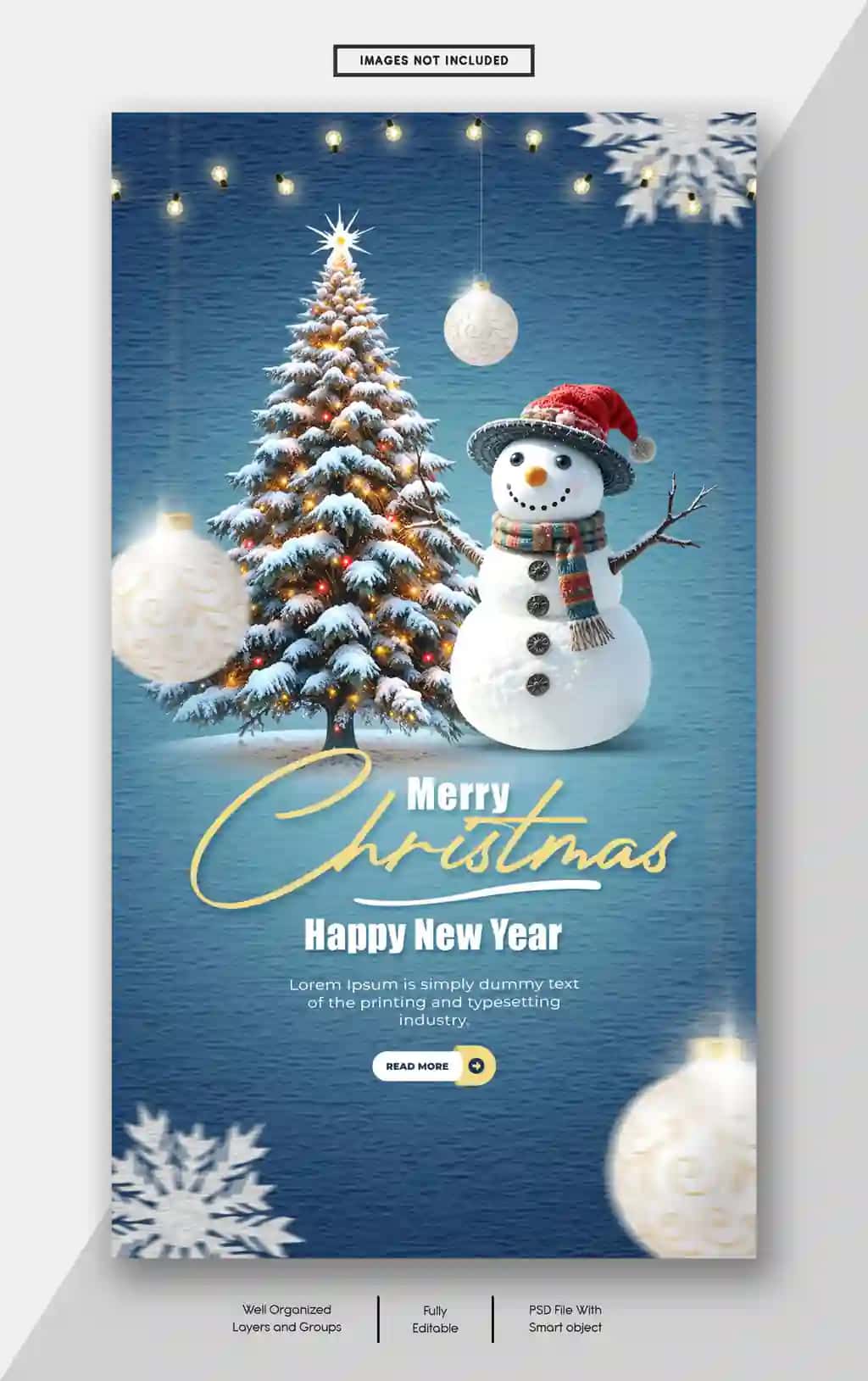 Rojdestvo muborak yangi yil 2026 instagram facebook hikoyasi dizayni | Merry christmas happy new year 2026 instagram facebook story design