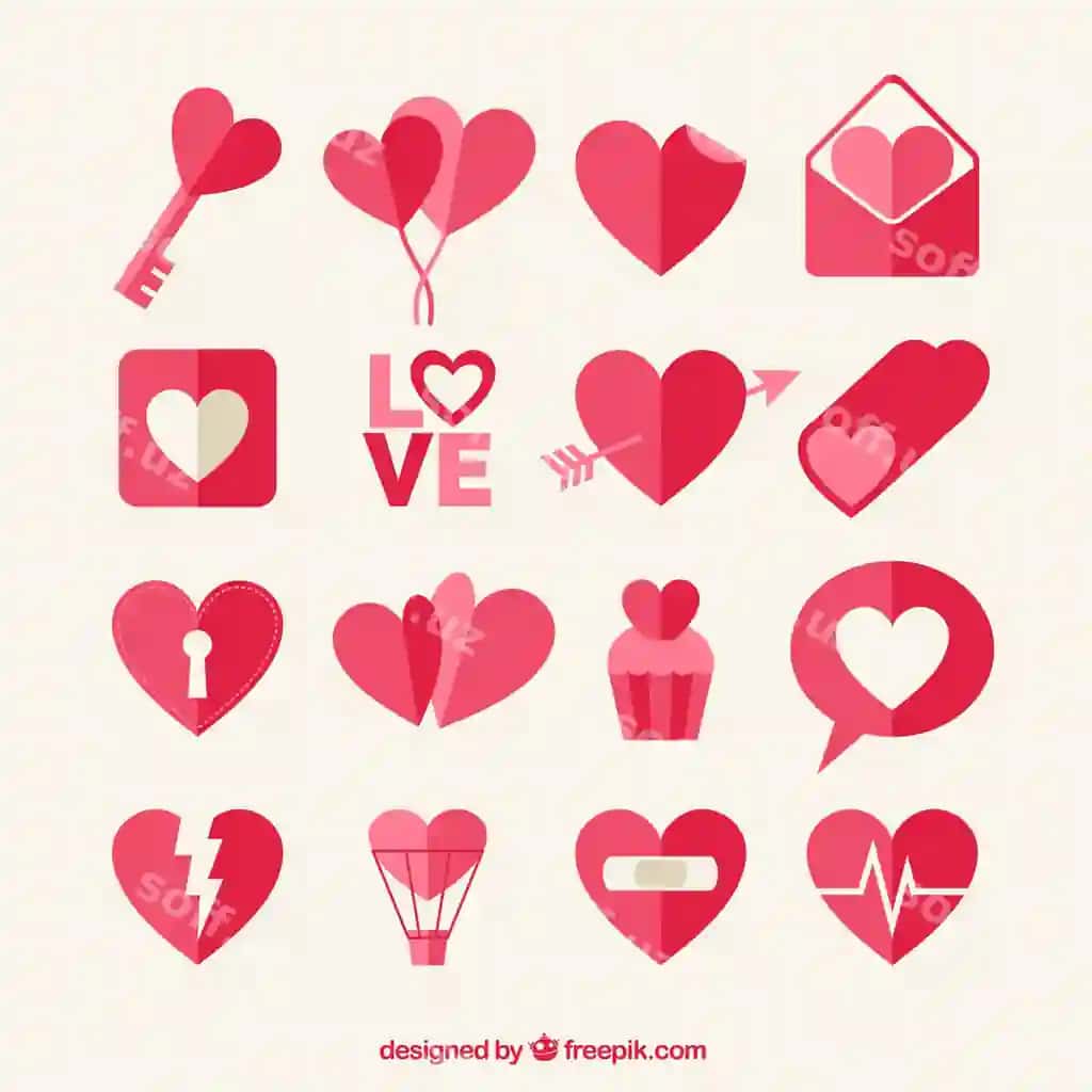 Chiroyli sevgi ikonkalar | Cute love icons