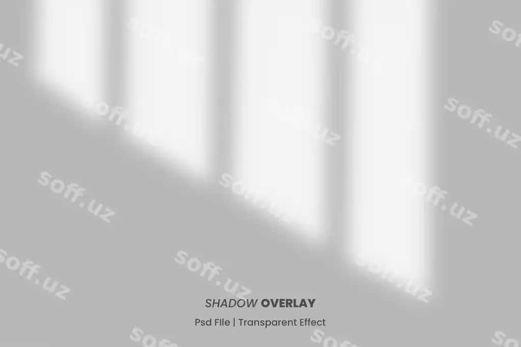 Soya overlay shaffof fonda effekt psd | Shadow overlay transparent background effect psd