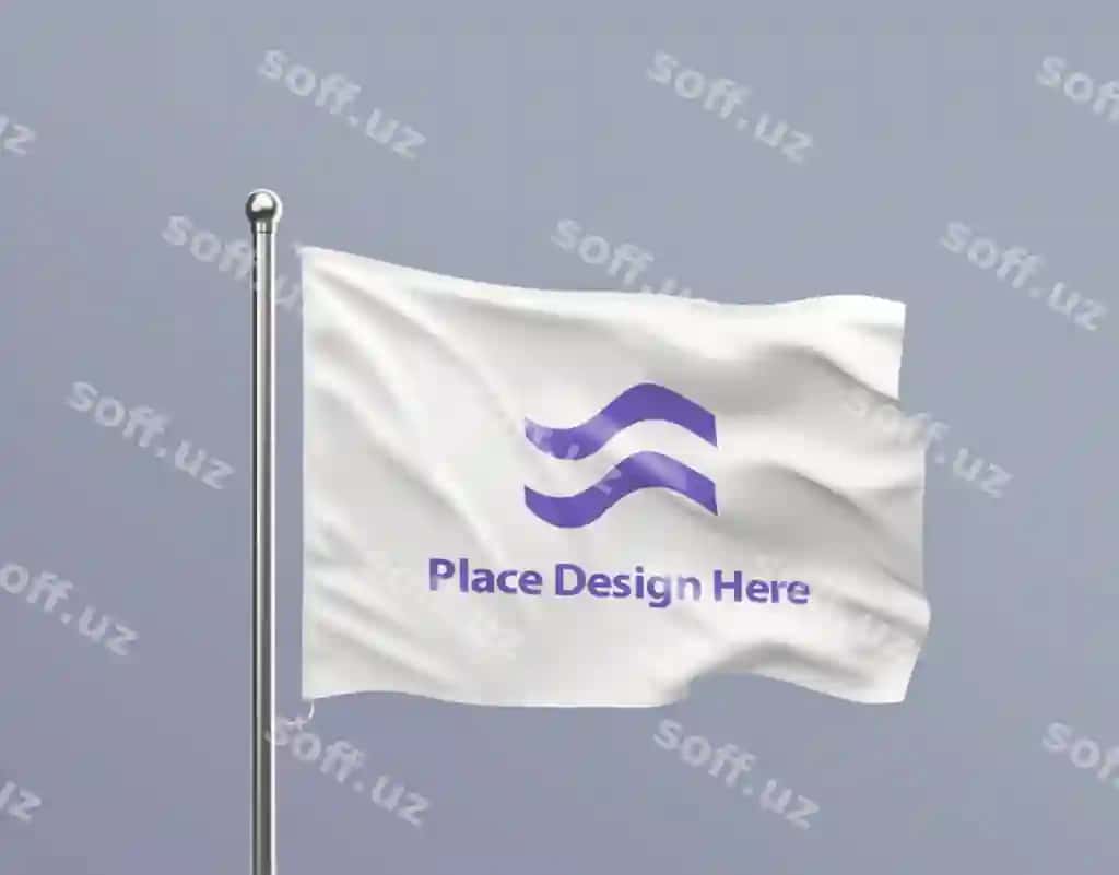 Bayroq namunasi | Flag mockup
