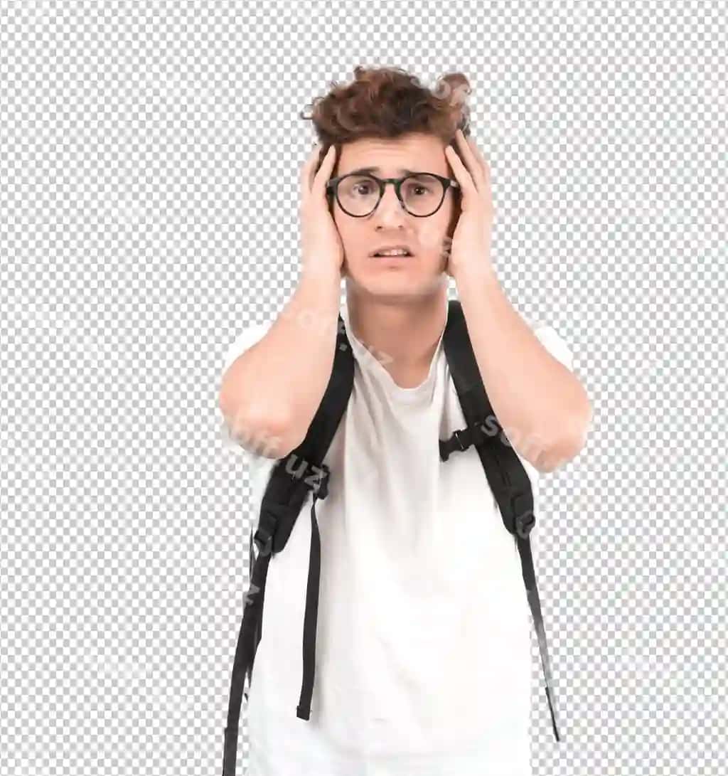 Imo-ishoralar depressiyasiga chalingan aqldan ozgan yosh talaba | Crazy young student with gesture depression