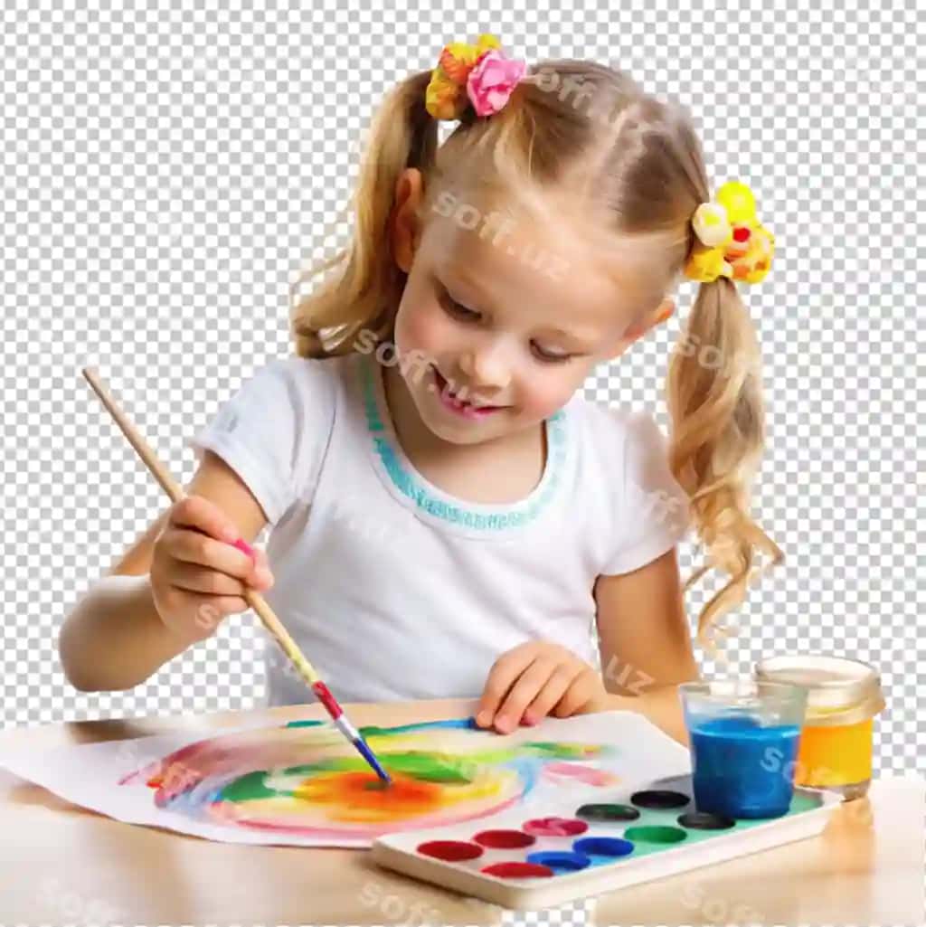 Go'zal qiz pasta bilan chizish | Beautiful girl drawing with paint