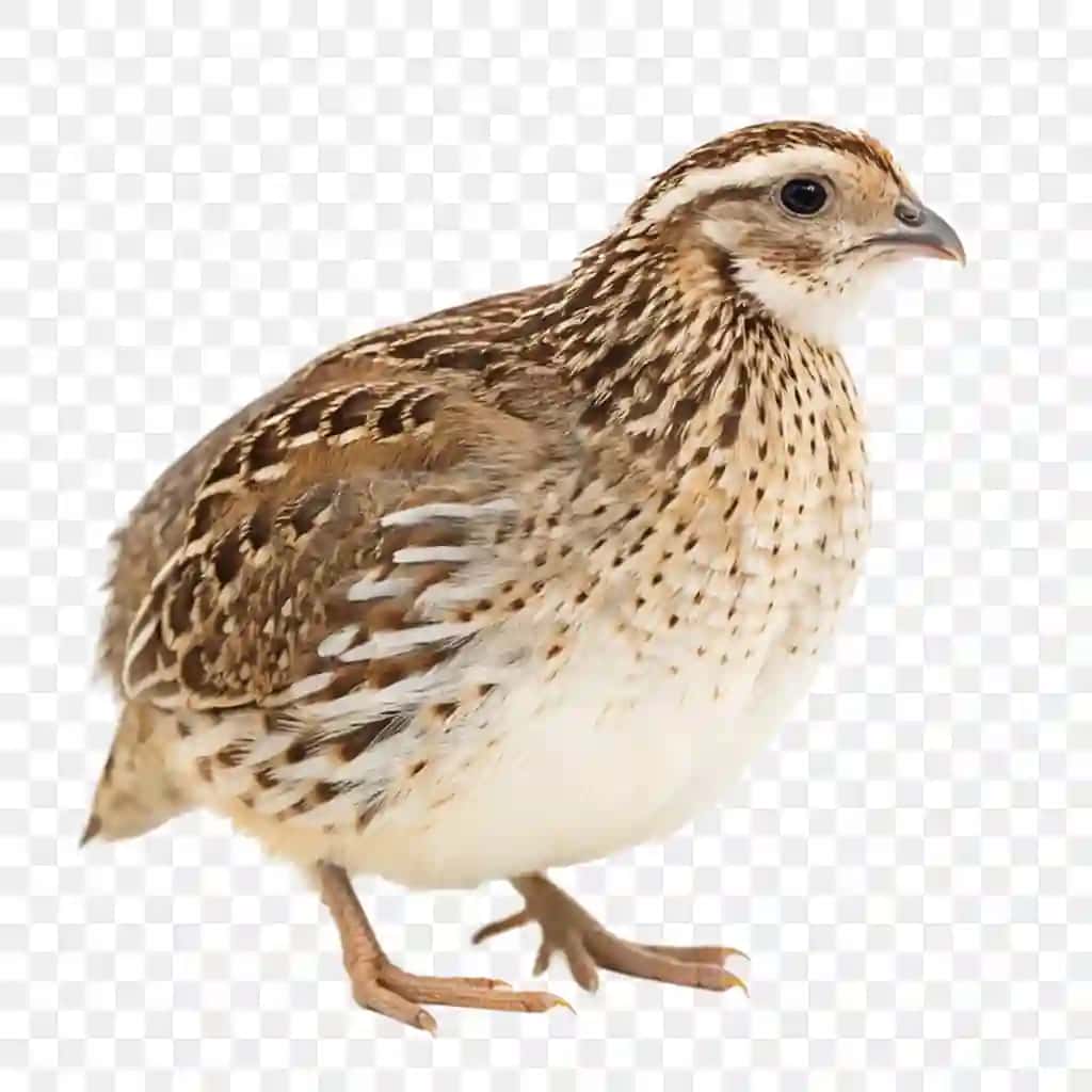 Yapon bedana studiyasi shaffof fonni ajratdi | Japanese quail studio isolated transparent background