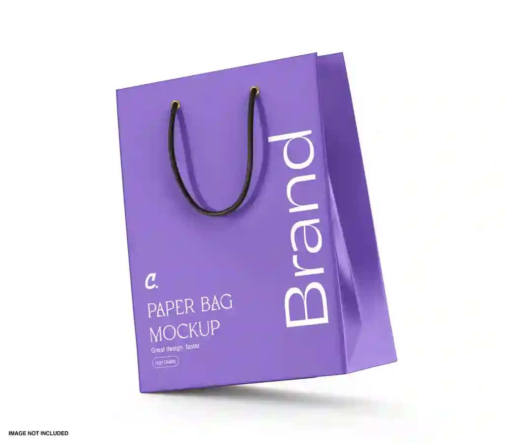 Xarid qilish sumkasi maketi | Shopping bag mockup