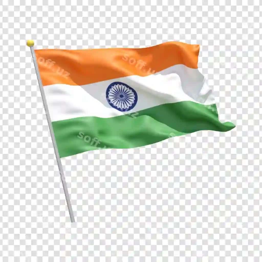 Hindiston milliy bayrog‘i hilpirayapti | Indian national flag waving