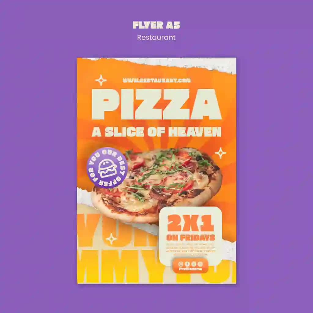 Restoran shablon dizayni | Restaurant template design