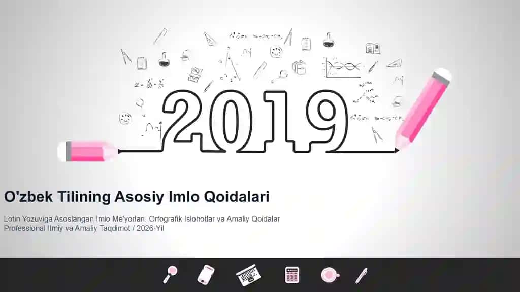 O'zbek Tilining Asosiy Imlo Qoidalari Taqdimoti (48 Slayd)