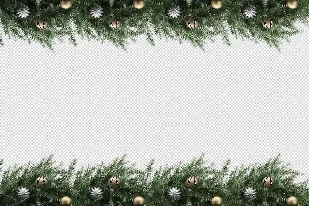 Rojdestvo dekorativ gulchambar 3D izolyatsiya qilingan | Christmas decorative wreath 3d rendered isolated