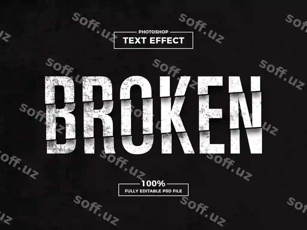 3D tahrirlanadigan matn effekti | 3d editable text effect