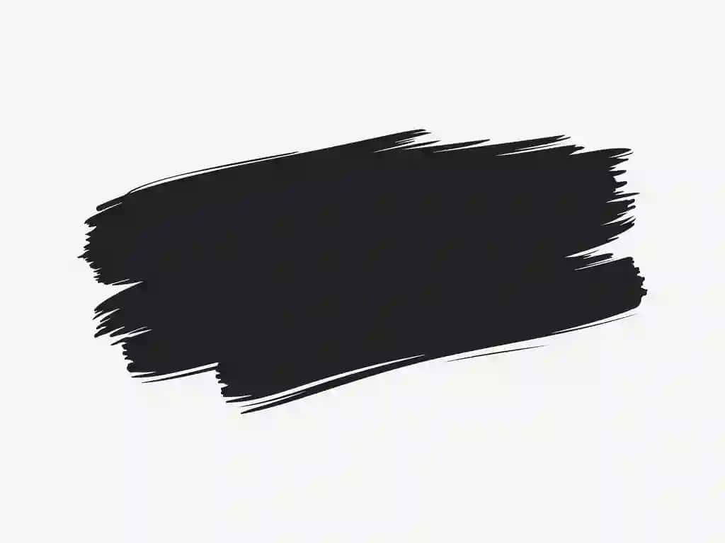 Qora va oq rangli cho'tka bilan chizilgan banner fon rasmi | Black white brush stroke banner background