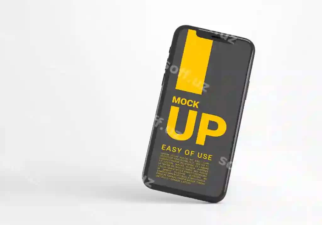 Smartfon namunasi | Smartphone mockup