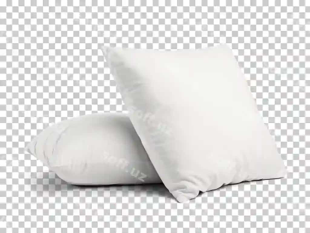 Oq yostiqchalar ajraltirilgan shaffof fond fond png psd | White pillows isolated transparent background background png psd