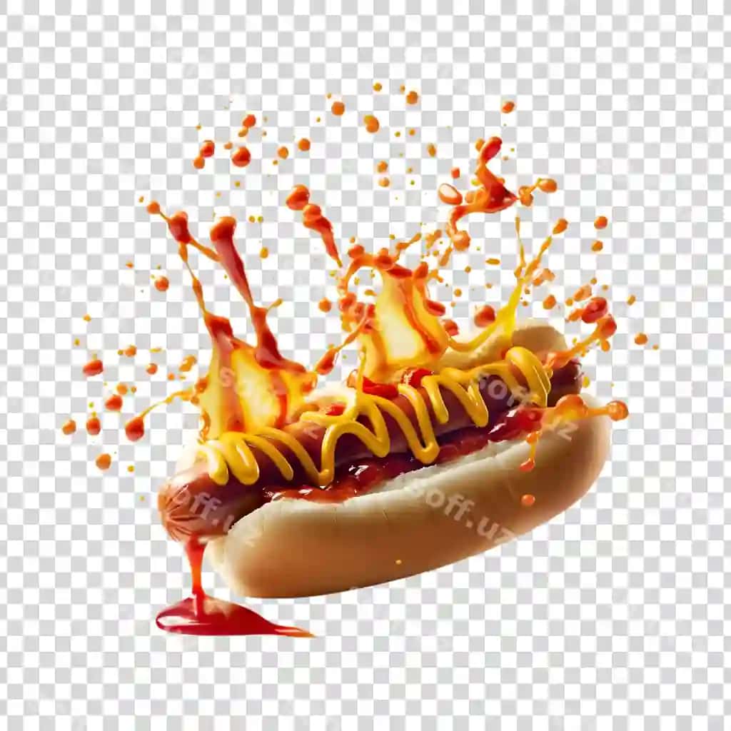 Xotdog bilan hotdogli hotdog | Hot dog with hotdog hotdog with hotdog it