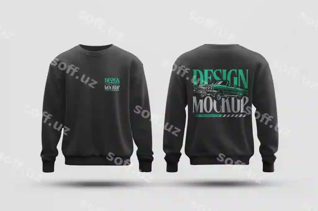 Sweatshirt maketi | Sweatshirt mockup