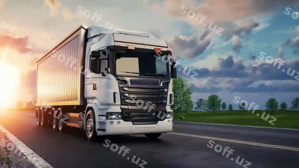 Yuk avtomobillari yo'lga harakatlanmoqda | Trucks driving highway