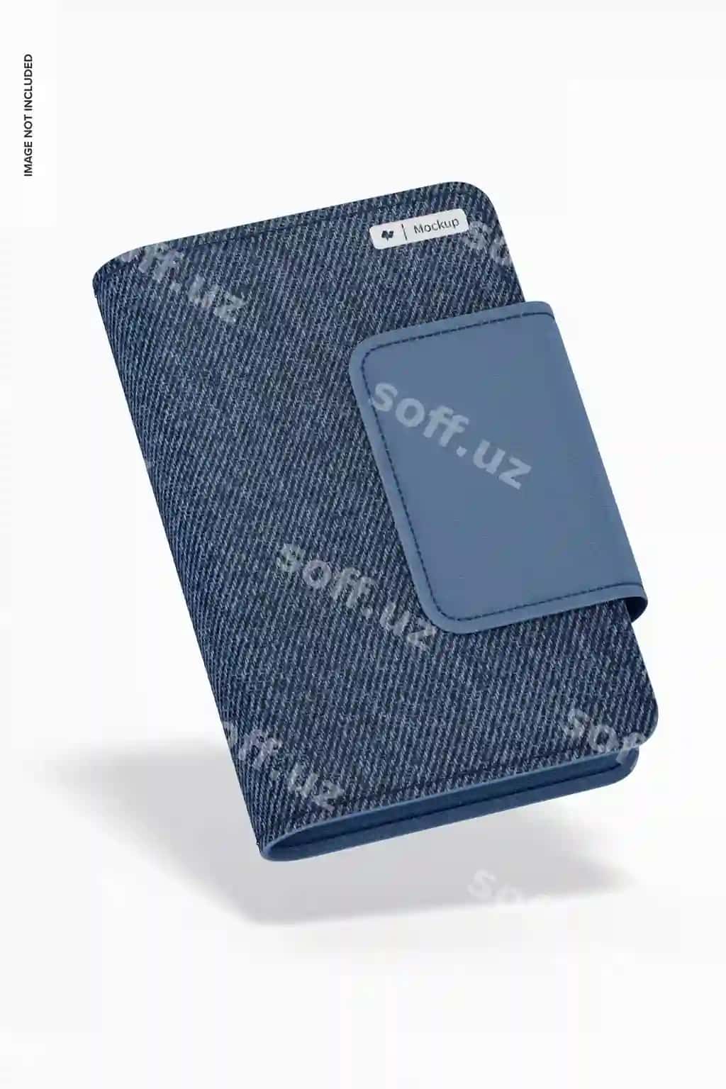 Qopqog'о bilan powerbank namunasi tushayotgan | Powerbank with cover mockup falling