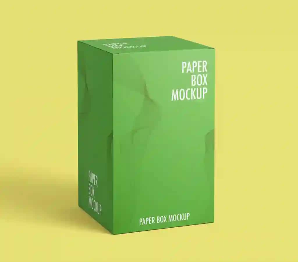 Qog'oz quti maketi | Paper box mockup
