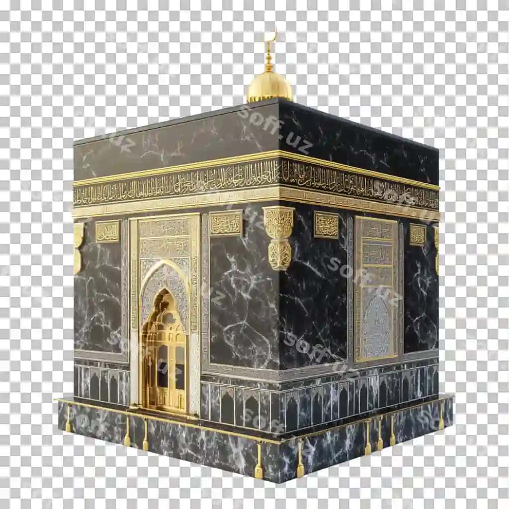 Muqaddas Kaaba modeli ideal diniy madaniy namoyishlar va ta'lim maqsadlari uchun | Holy kaaba model ideal religious cultural displays educational purposes