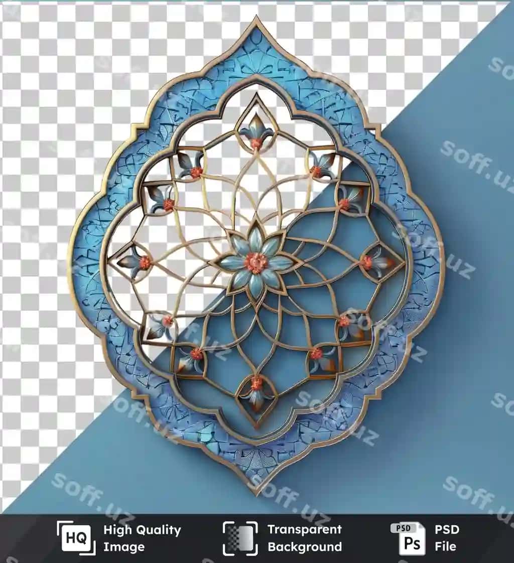 Shaffof ob'ekt islomiy geometrik san'at asari ramazon karim ramazon | Transparent object islamic geometric art piece ramadan kareem ramadan