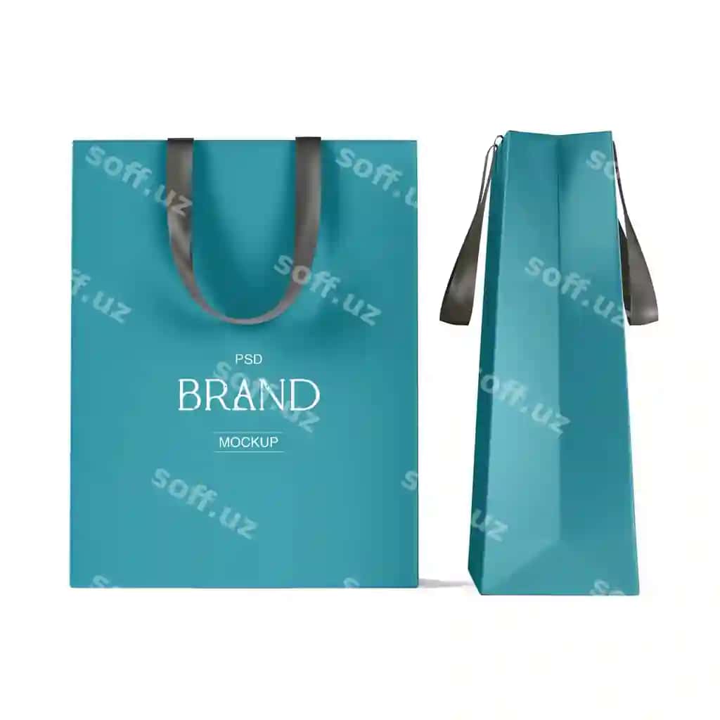 Xarid qilish sumkasi maketi | Shopping bag mockup