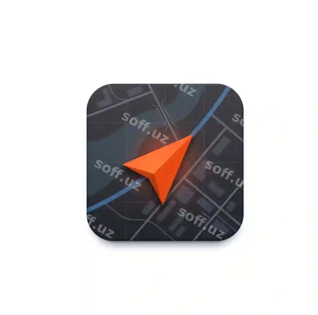 Xarita navigatsiyasi belgisi yo'l harakati yo'nalishi strelkasi ko'rsatkichi shahar xaritasi | Map navigation icon road travel direction arrow pointer city map