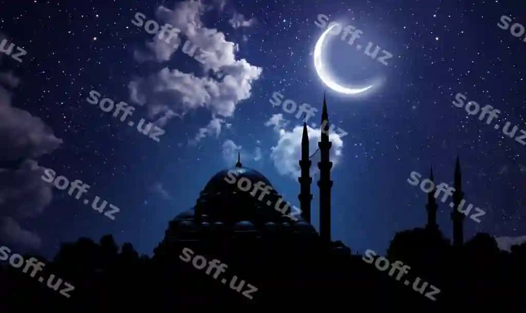 Kecha osoyonga qaramay siluetta lavozim pastoral arqatli ko'rinish | Low angle view silhouette temple against sky night