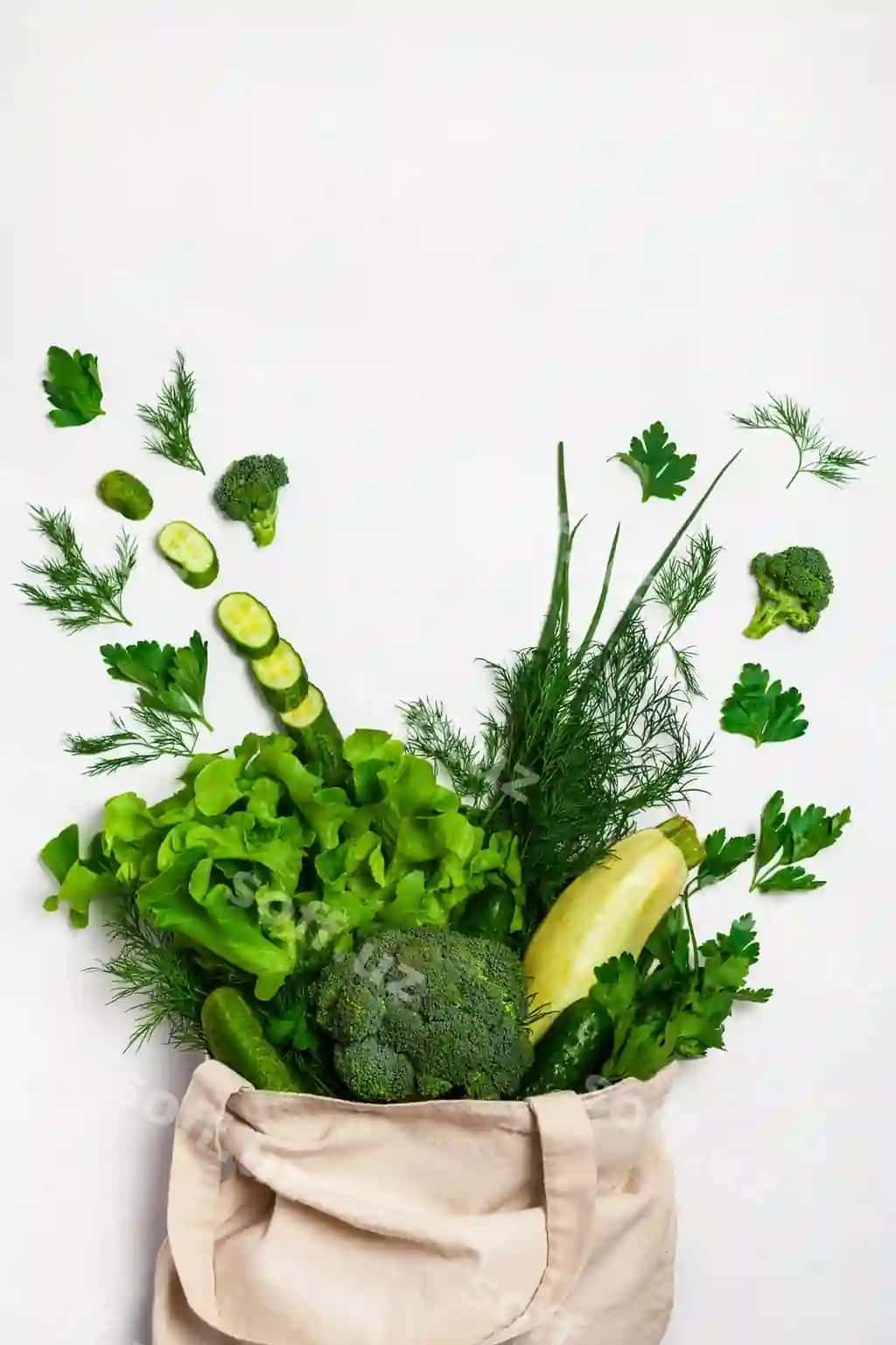 Taze sabzilar eko sumka | Fresh vegetables eco bag