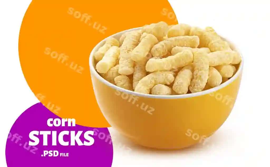 Yaxshi qism shirin mays sochkilari ajraltirilgan | Close up sweet corn sticks isolated