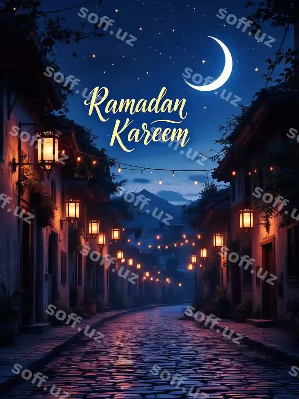 Ramazon kareem kecha manzara | Ramadan kareem night scene