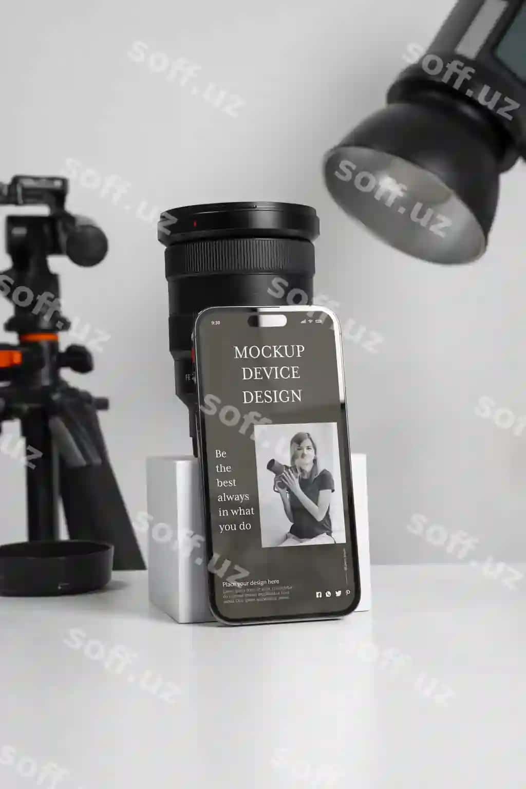 Qurilma studiyosi mockup | Device studio mockup