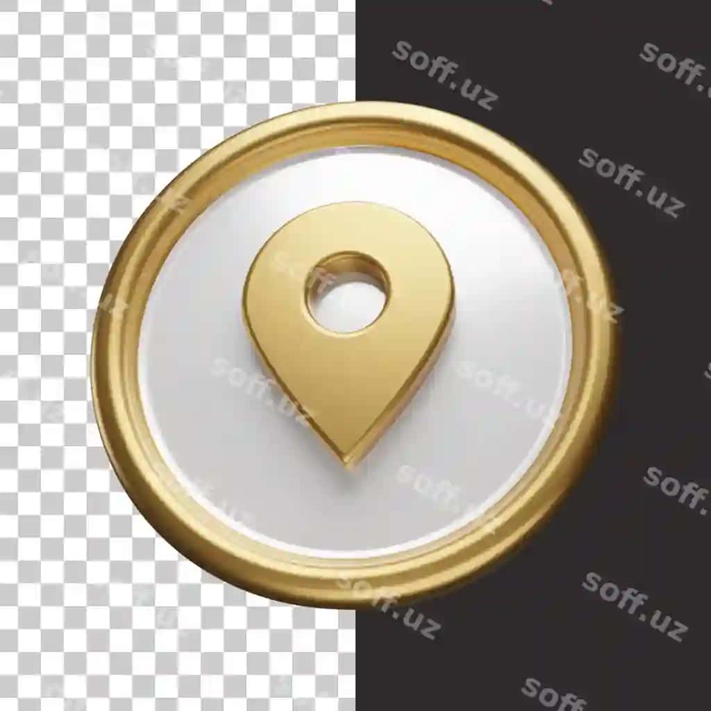 Pin lokatsiyasi 3D render | Pin location 3d rendering