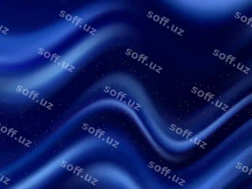 Saten to'lqin shaklidagi fon ko'k to'lqin oqimi fon | Satin wave shape background blue wave flow background
