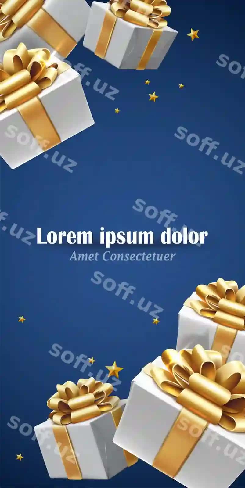 Vektorli illyustratsiya quvnoq Rojdestvo, yangi yil bayrami fonida | Vector illustration merry christmas happy new year background holiday