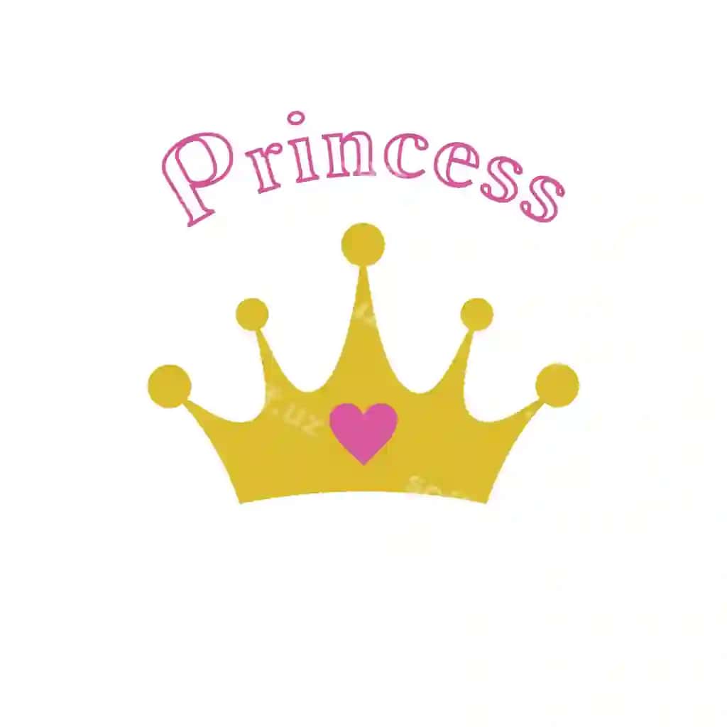 Sultona qizi shohreti vektor ikon oq fonda ajraltirilgan | Crown icon vector princess crown isolated white background