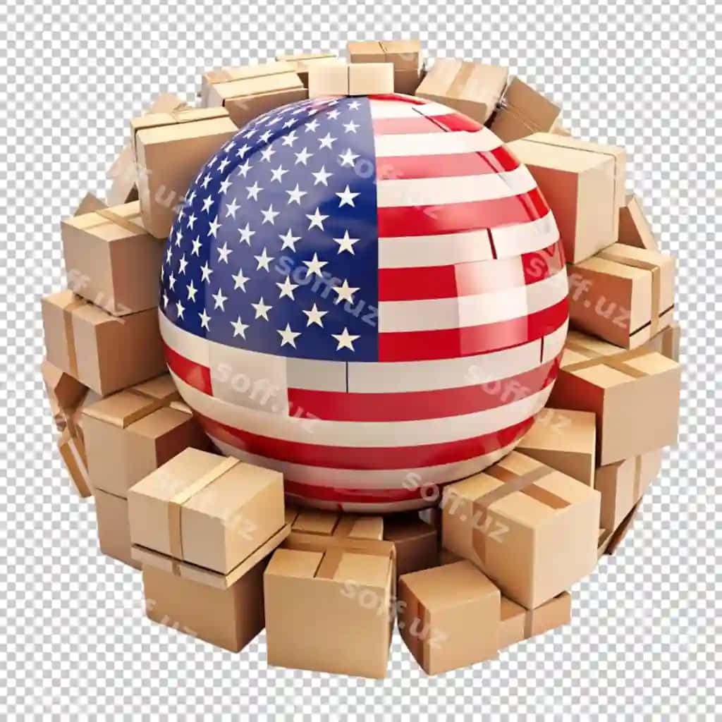 Shaffof fonga ega global yuk tashish logistika kontseptsiyasi | Global shipping logistic concept sphere with transparent background