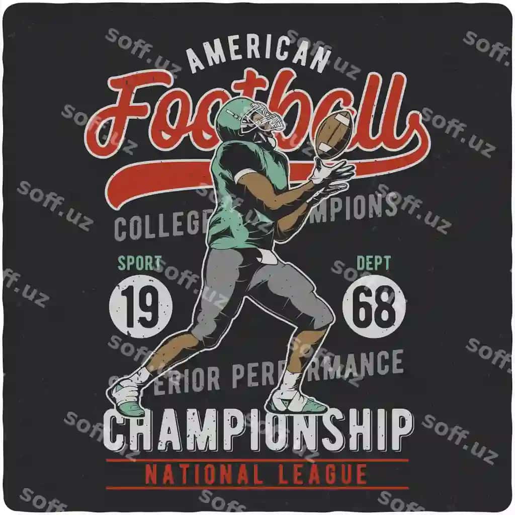 Amerikalik futbol o'yinchi | American football player