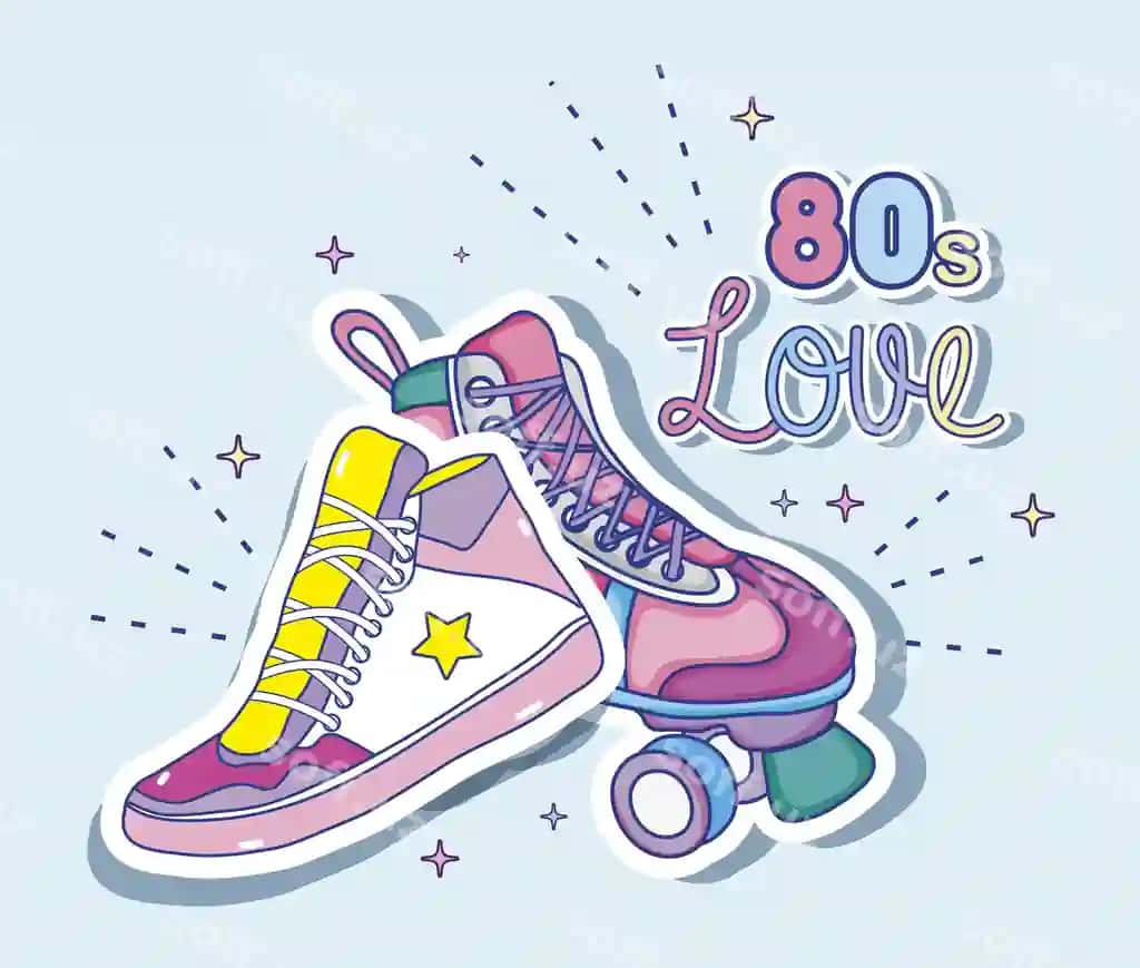 Men 80-yillar multfilmlarini va o'tkaf skatini sevaman | I love 80s cartoons shoe skate