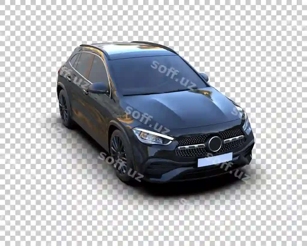 Zamonaviy suv avtomobilining izolyatsiyalangan fonida 3D tasvirlangan illyustratsiya | Modern suv isolated background 3d rendering illustration