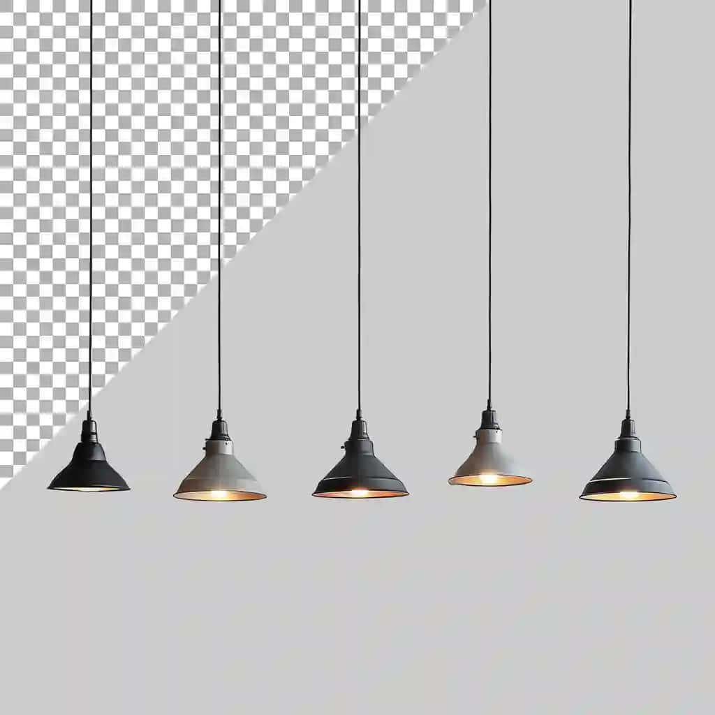 Yoritish moslamalari shaffof fon | Lighting fixtures transparent background