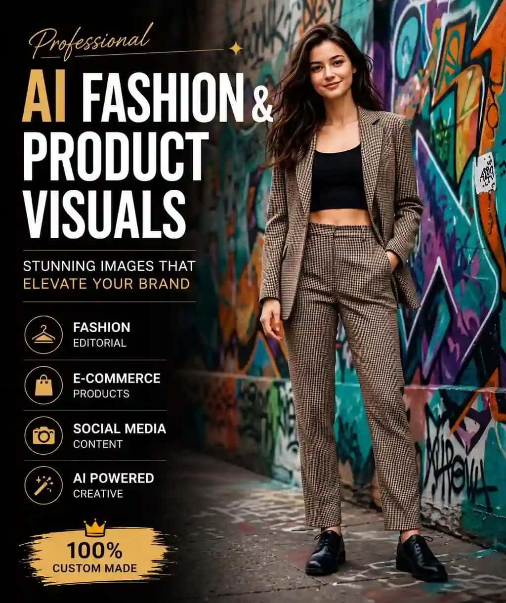 AI Fashion  Product Visuals