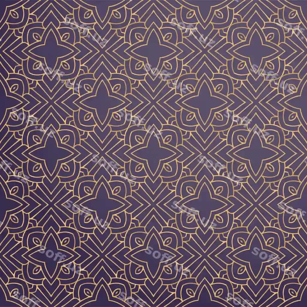 Hashamatli bezakli fon oltin rangda | Luxury ornamental background gold color