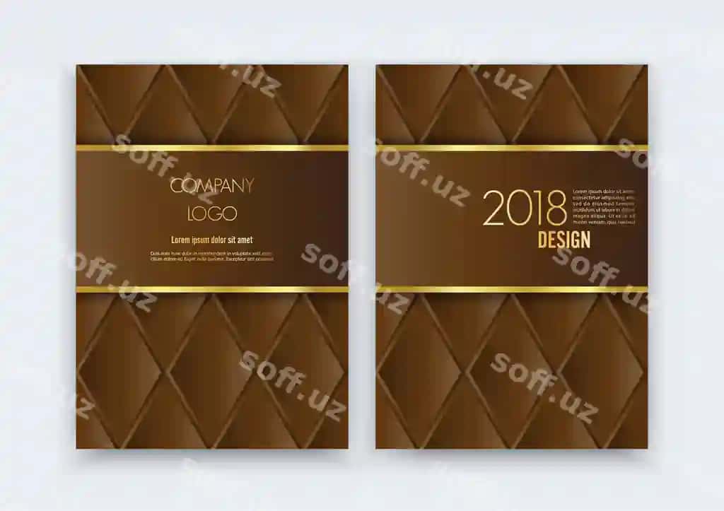 Hashamatli premium broshyura dizayni | Luxury premium brochure design