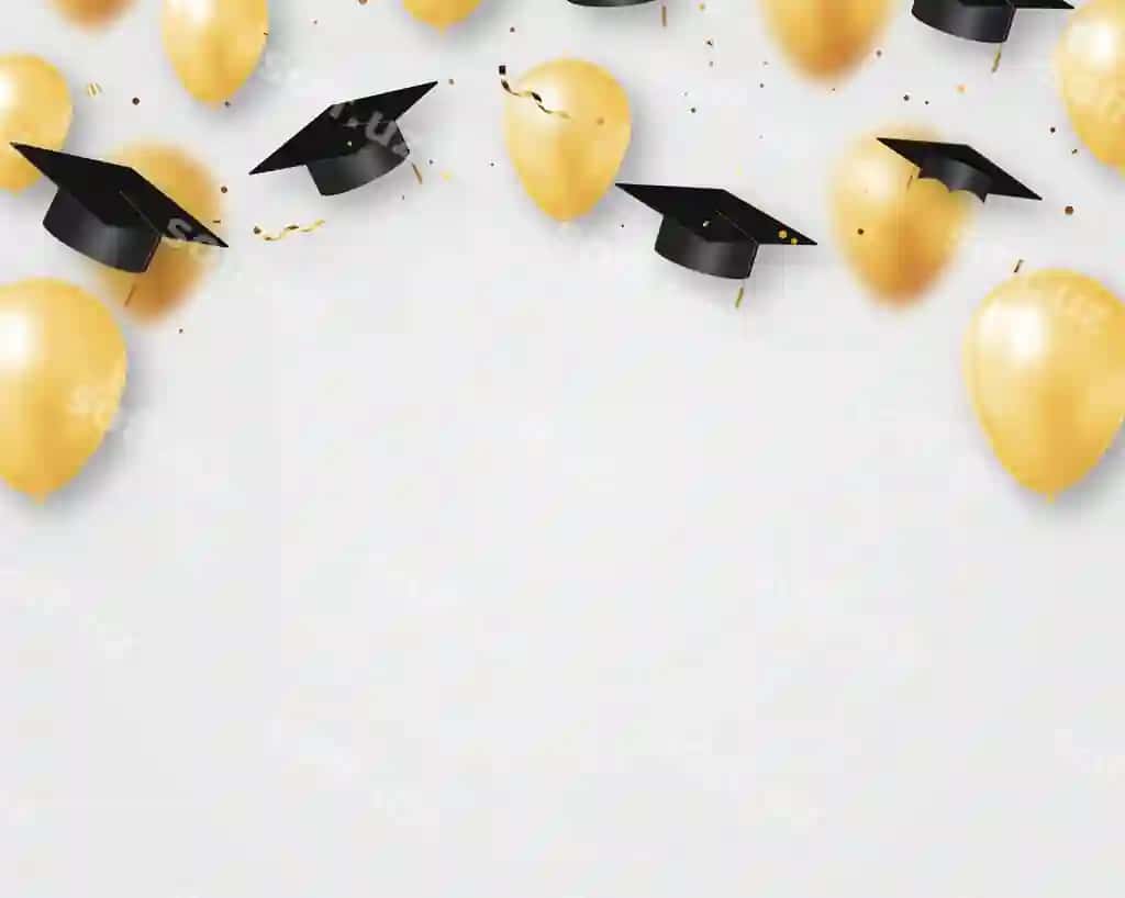 Bitiruv klassi 2021 bitiruv qalpoqchasi konfeti vektor tasviri bilan | Graduation class 2021 with graduation cap hat confetti vector illustration